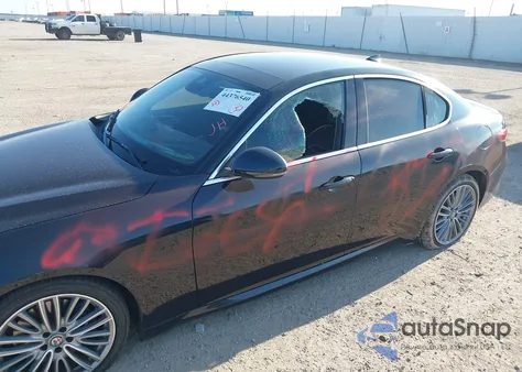 2017 Alfa Romeo Giulia Ti Rwd from USA, damaged, VIN ZARFAECN5H7529626